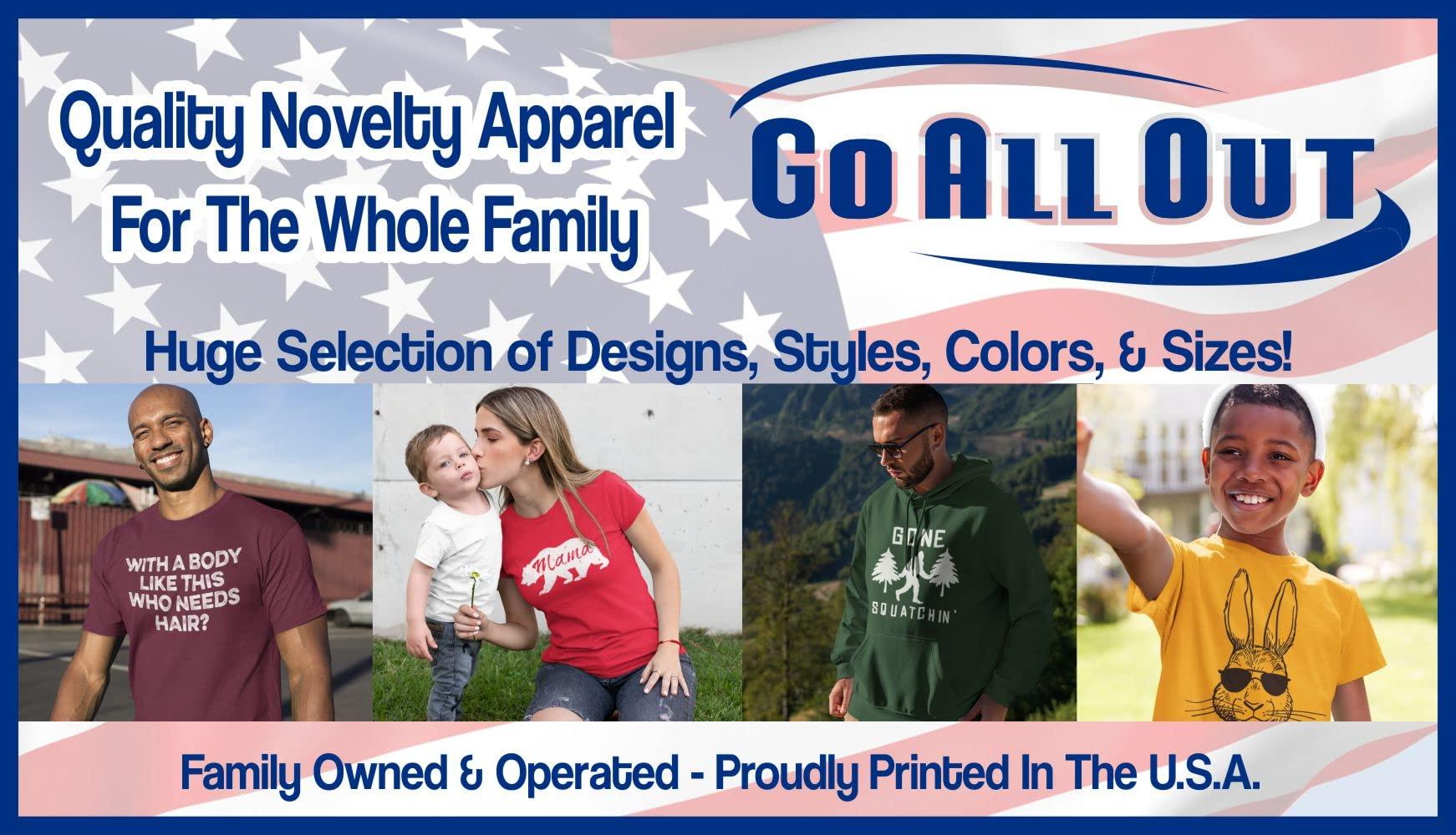 Go All Out X-Large White Women Classy Let's Go Brandon T-Shirt