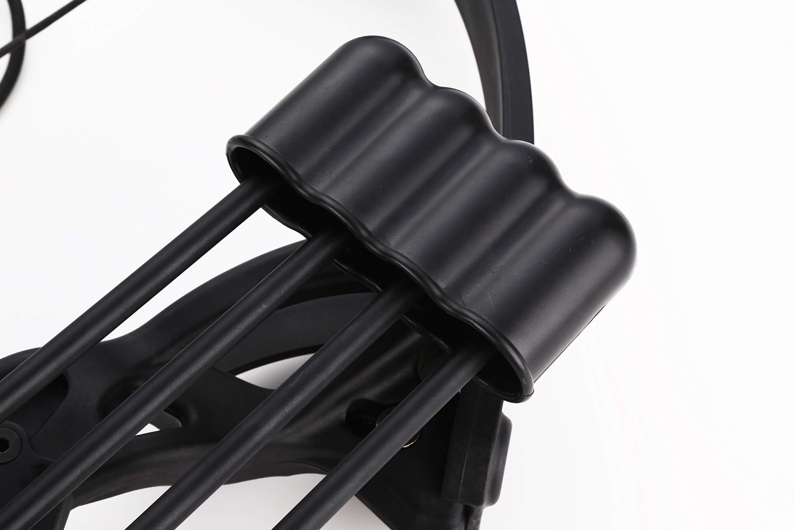 PANDARUS PANDARUS Compound Bow Archery for Youth and Beginner, Right Handed,19-28 Draw Length,15-29 Lbs Draw Weight, 260 fps (Black Right Handed)