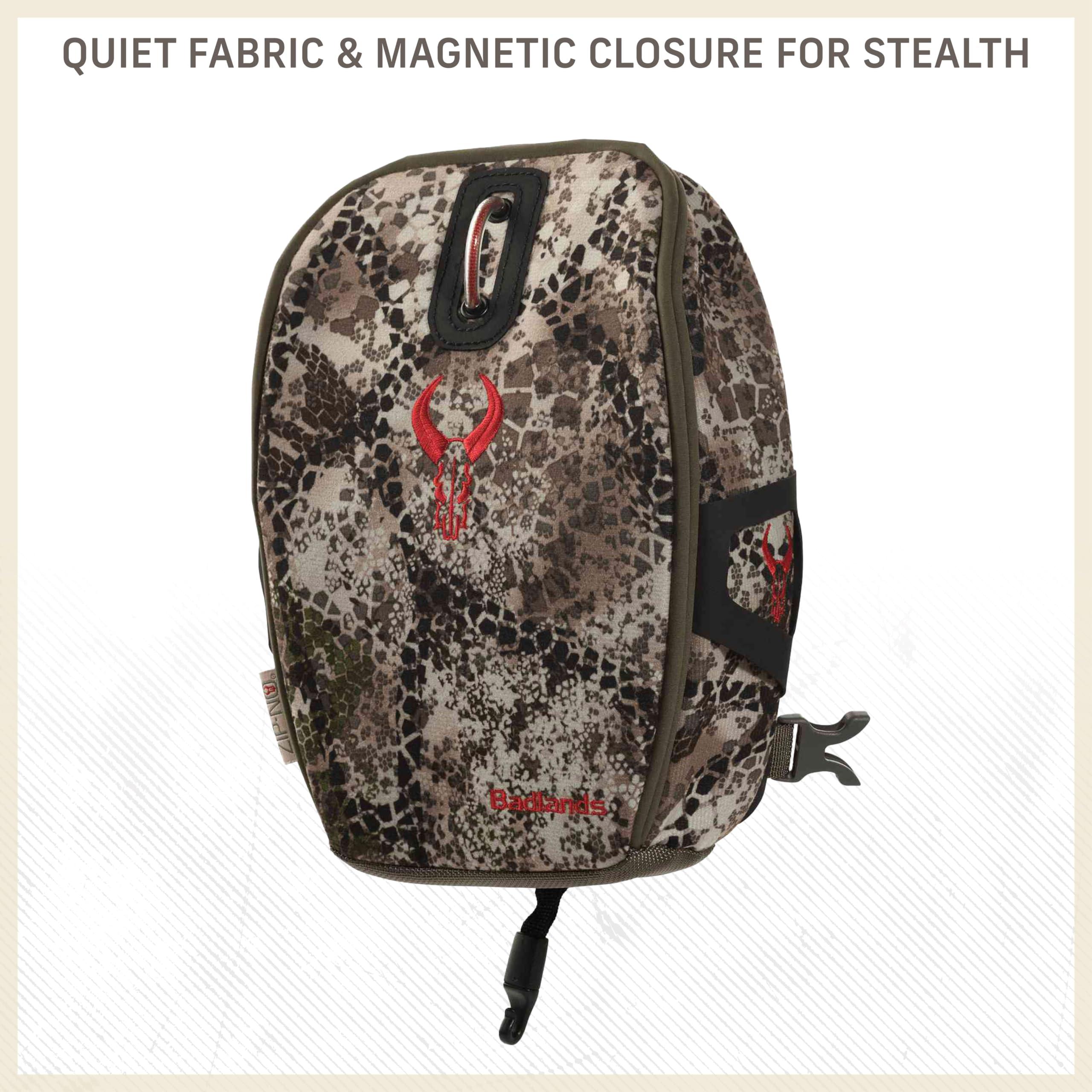 Badlands Badlands Mag Bino Case - Magnetic Closure, Backpack-Friendly Harness, Hydration-Compatible, Realtree Edge