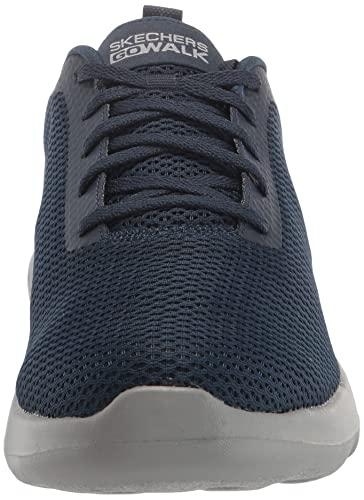 Skechers Skechers mens Go Walk Max - 54601 Sneaker, Navy/Gray, 12 US