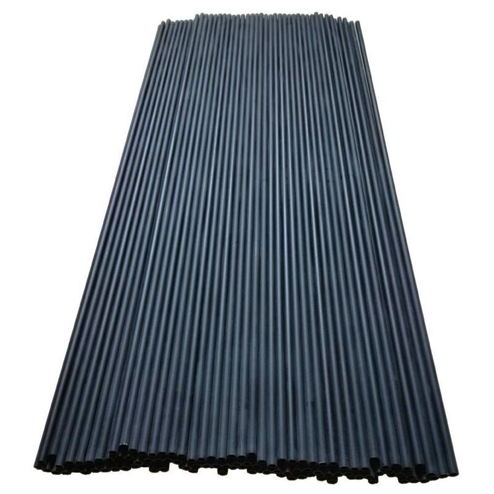 HNZMDY HNZMDY 30 Inch 6.2 mm Carbon Arrow Shaft Spine 500 Carbon Shaft Tube DIY Archery (Shaft, 72 Pcs)