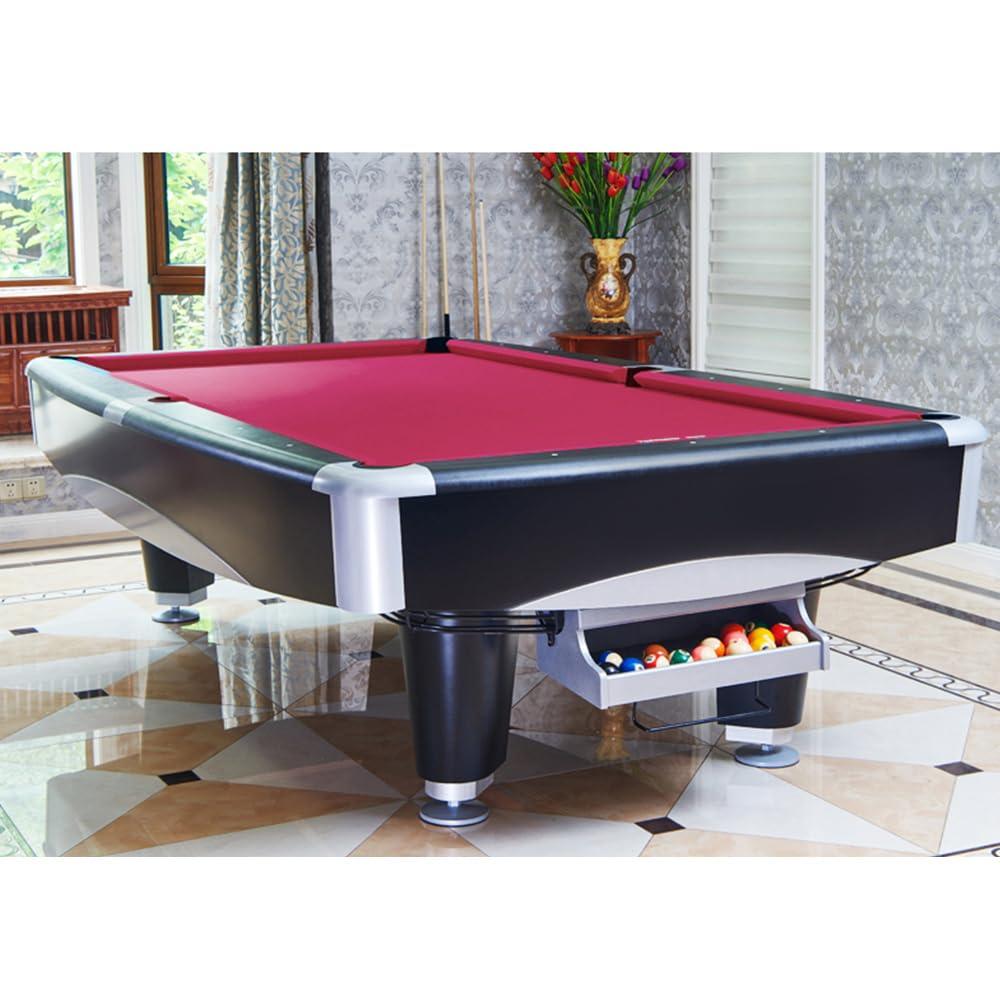 Boshen Boshen Worsted Blend Billiard Cloth Pool Table Felt Fast Speed for 7\' 8\' 9\' Pool Table Pre Cut Bed & Rails