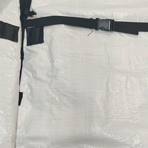 DB Skimboards DB Skimboards Surf Skim Travel Bag Black, Skimboard Carrying Bag for up to Five Boards, with Back Pack Straps, Shoulder Strap & Handles