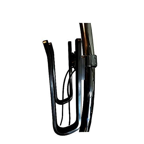 Reborn Towers Cradle Wakesurf Tower Rack, Compact Vertical Holder Secures Surfboards Flat Against The Tower, 3.5\" Opening, PVC Insert Protects Boards from Dings and Slipping (Wakesurf Rack - Polished)