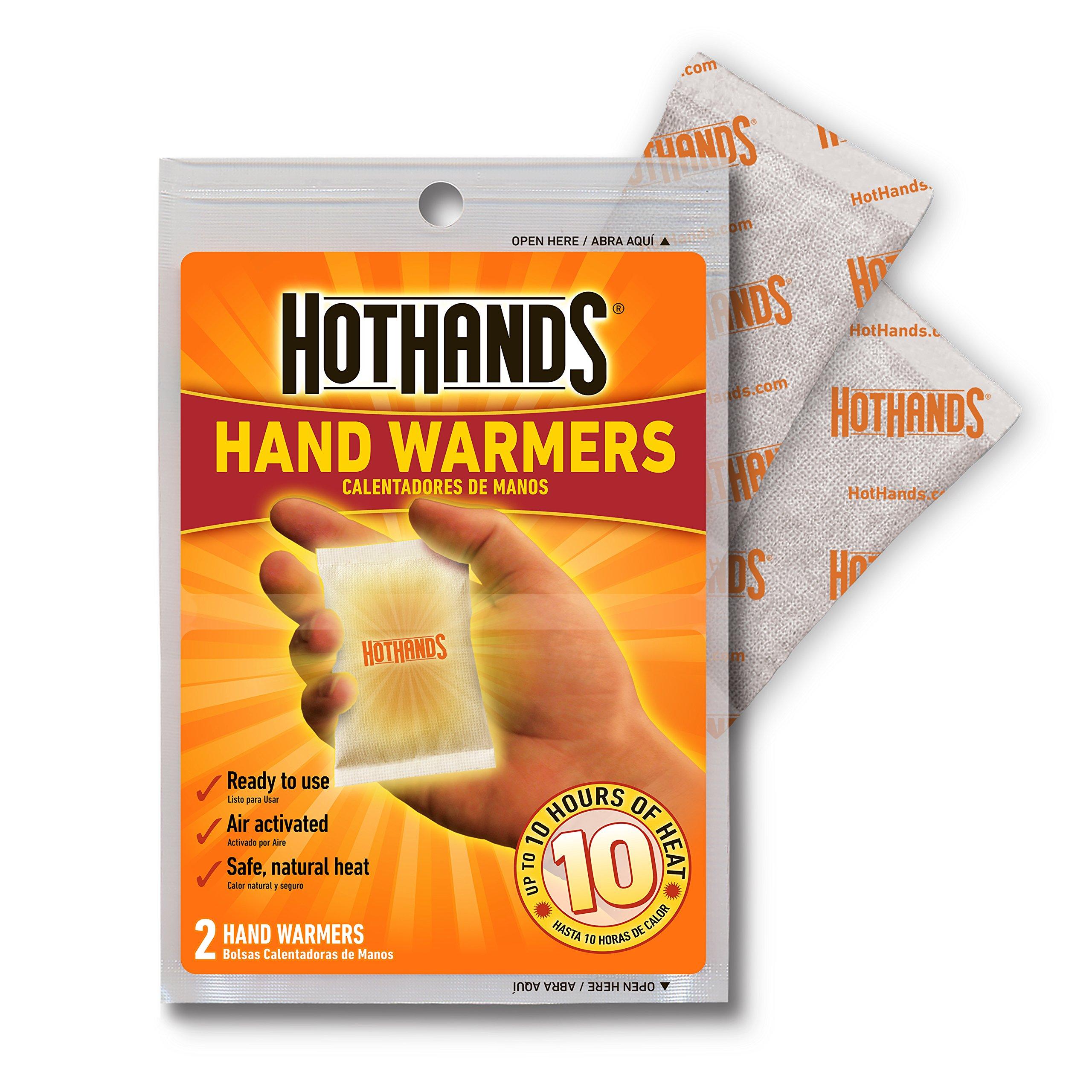 HotHands HotHands Hand Warmers - Long Lasting Safe Natural Odorless Air Activated Warmers - Up to 10 Hours of Heat - 40 Pair