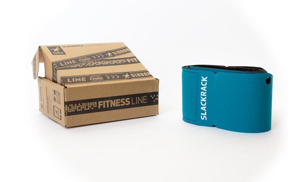 Gibbon GIBBON Slacklines Slackrack Pads, Protective Pads for Slackrack Fitness, Replacement Pads, Blue, 2 Units