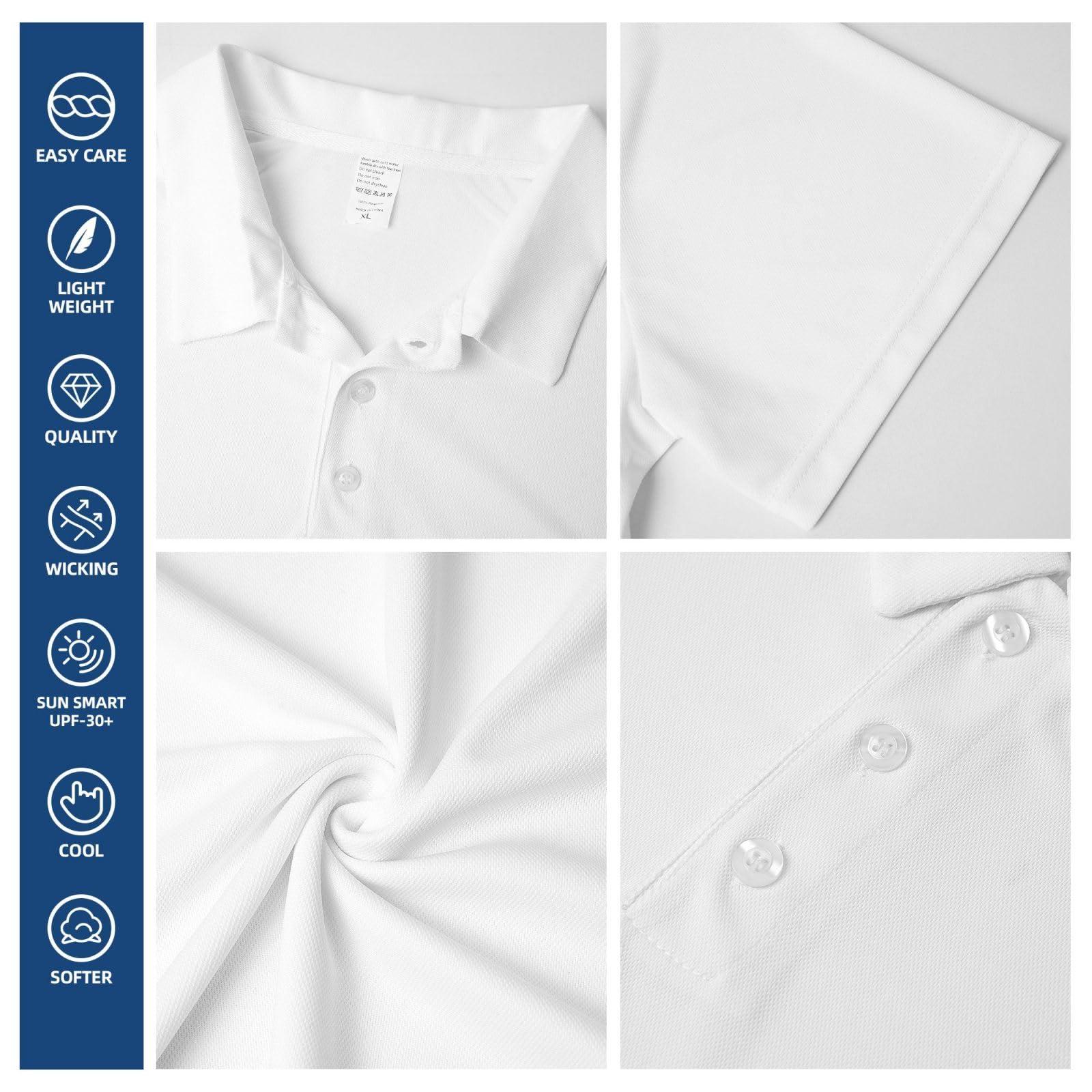 NineFit Basics Custom Polo Shirt Design Your Own Classic Custom Polo Shirts Basic Custom Polo Shirt Men Custom Gifts,XX-Large