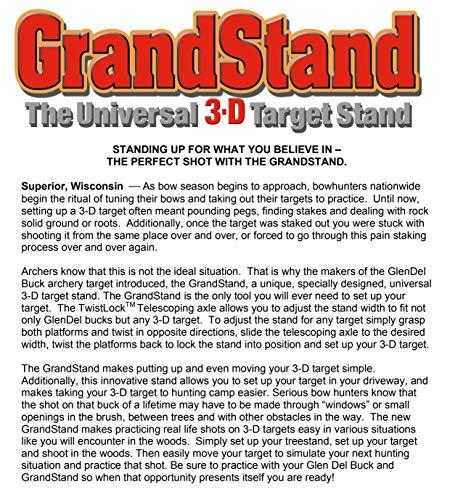 Shooter Shooter Grandstand - Universal Adjustable 3D Archery Target Stand