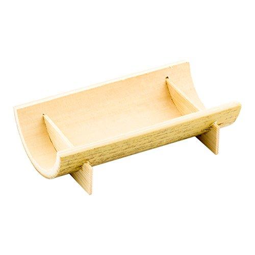 Restaurantware Restaurantware 4 Inch x 2 Inch Bamboo Canoe Dishes 100 Mini Bamboo Serving Boats - Heat Resistant Disposable Natural Bamboo Small Sushi Boats For Parties Or Catering
