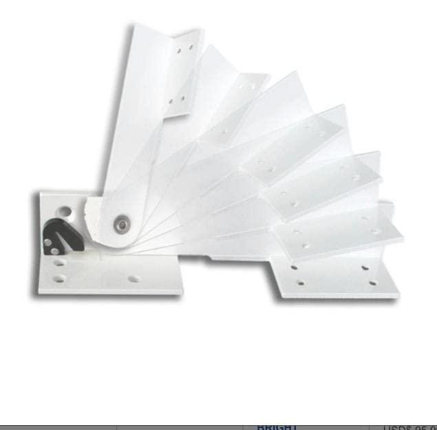 Tecla Marine Bolster Seat Fold Up Brackets (Set) OEM Replacement, MF1045