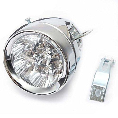 BlueSunshine Vintage Retro Bicycle Bike Front Light Lamp 7 LED Fixie Headlight with Bracket