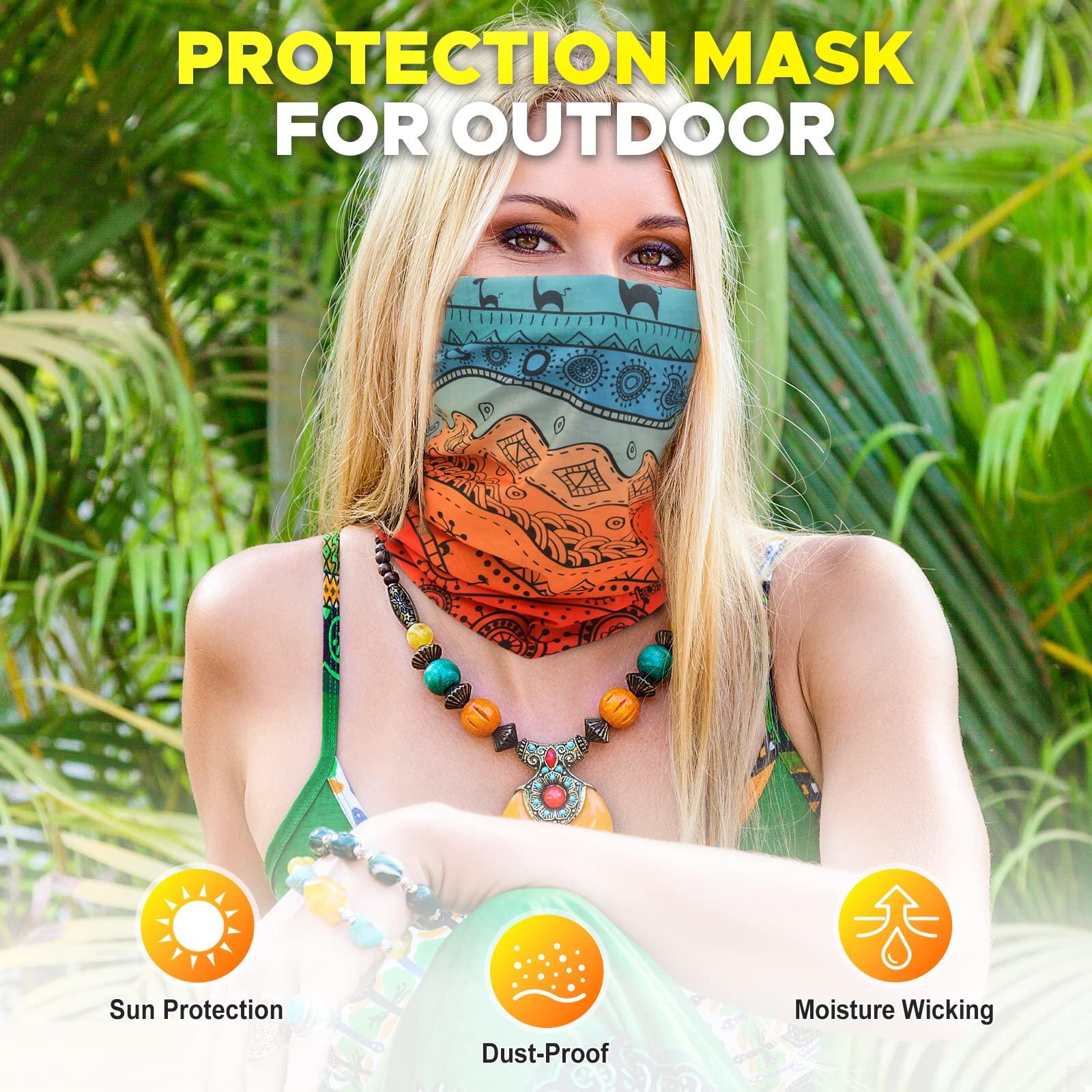 JOEYOUNG JOEYOUNG Headwear, Bandana, Neck Gaiter Head Wrap Headband Balaclava Magic Scarf