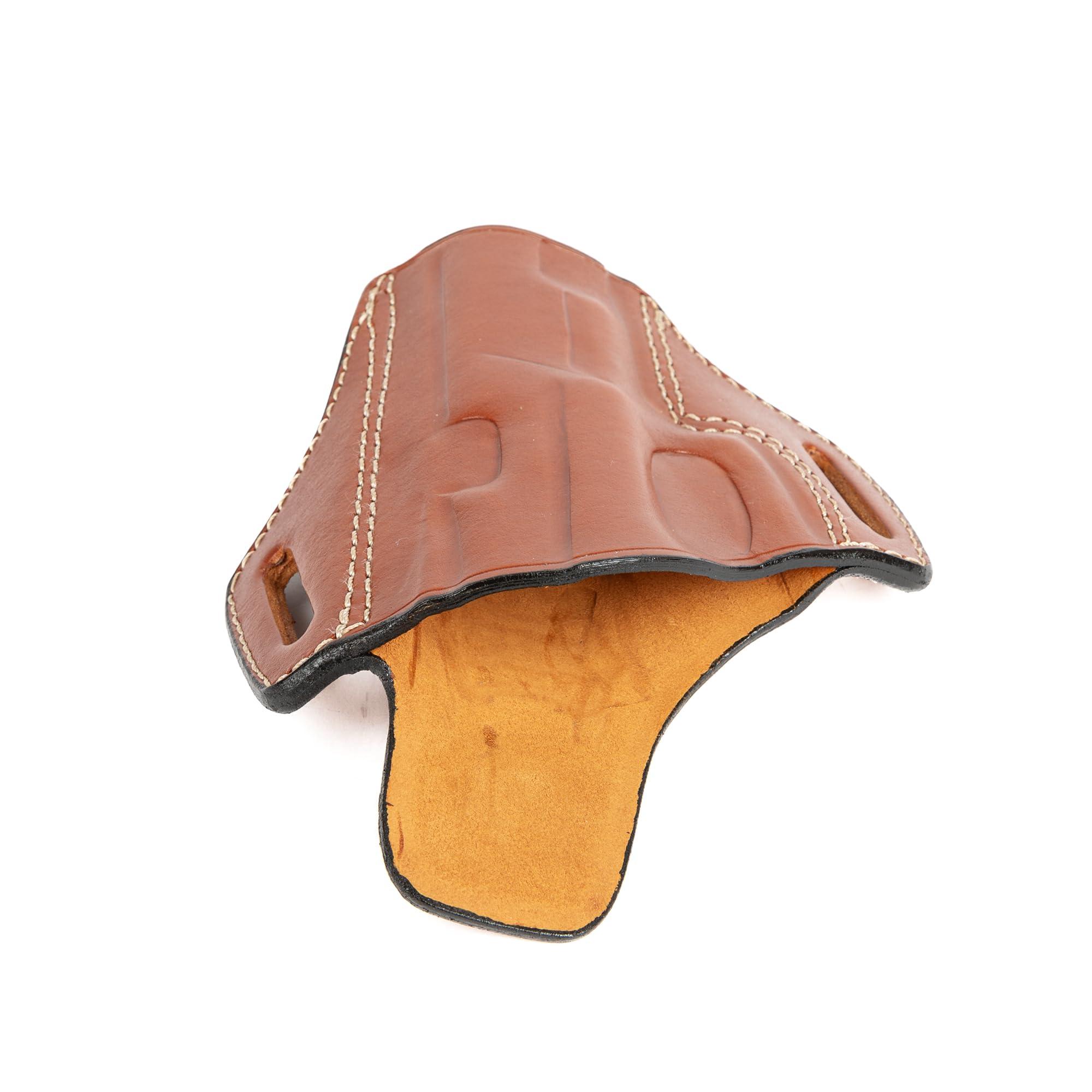 Nehir Holster Nehir Holster for Ruger P85, P89, P90 Fast Draw Owb Leather Gun Holsters (Brown Right Hand)