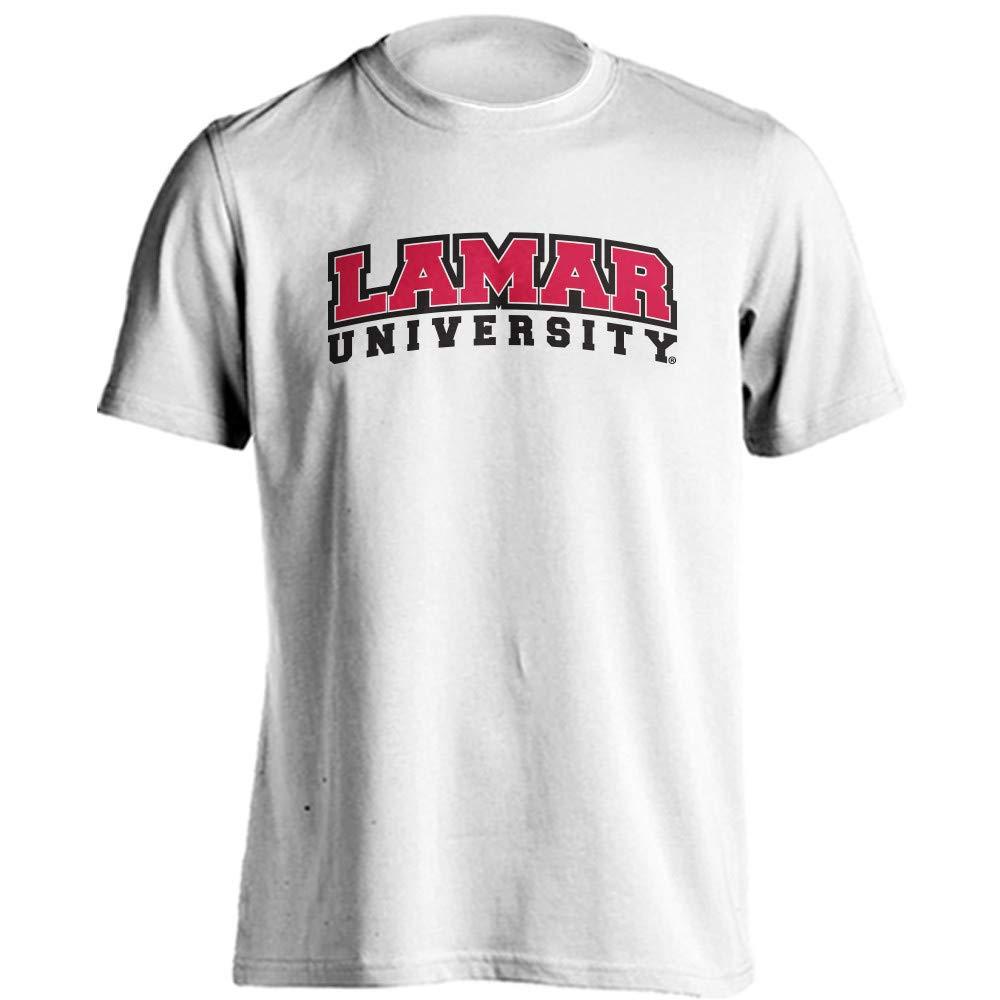 Sport Your Gear Sport Your Gear Lamar University Cardinals Classic Arch Campus Short Sleeve T-Shirt - White - 2XL