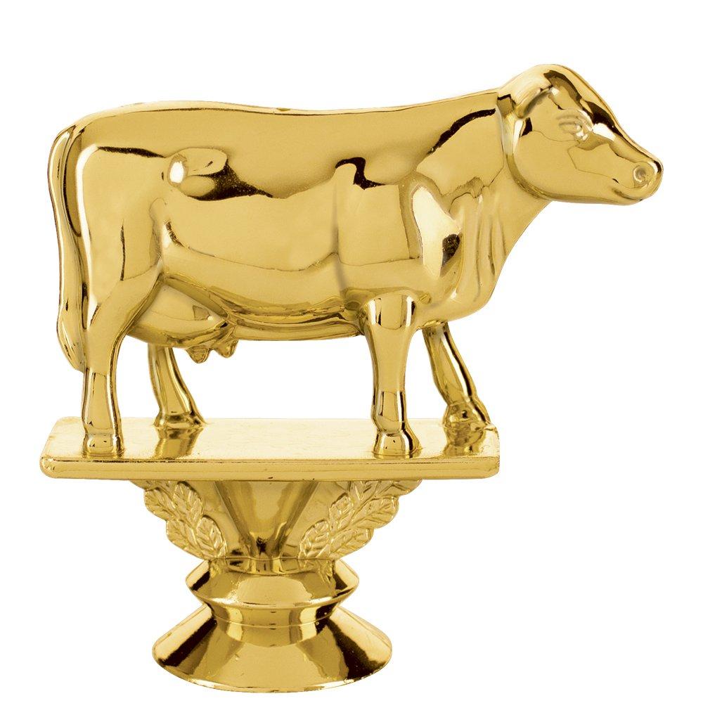 Crown Awards Cow Trophies - 4.25\" Dairy Cow Trophy Award 5 Pack Prime
