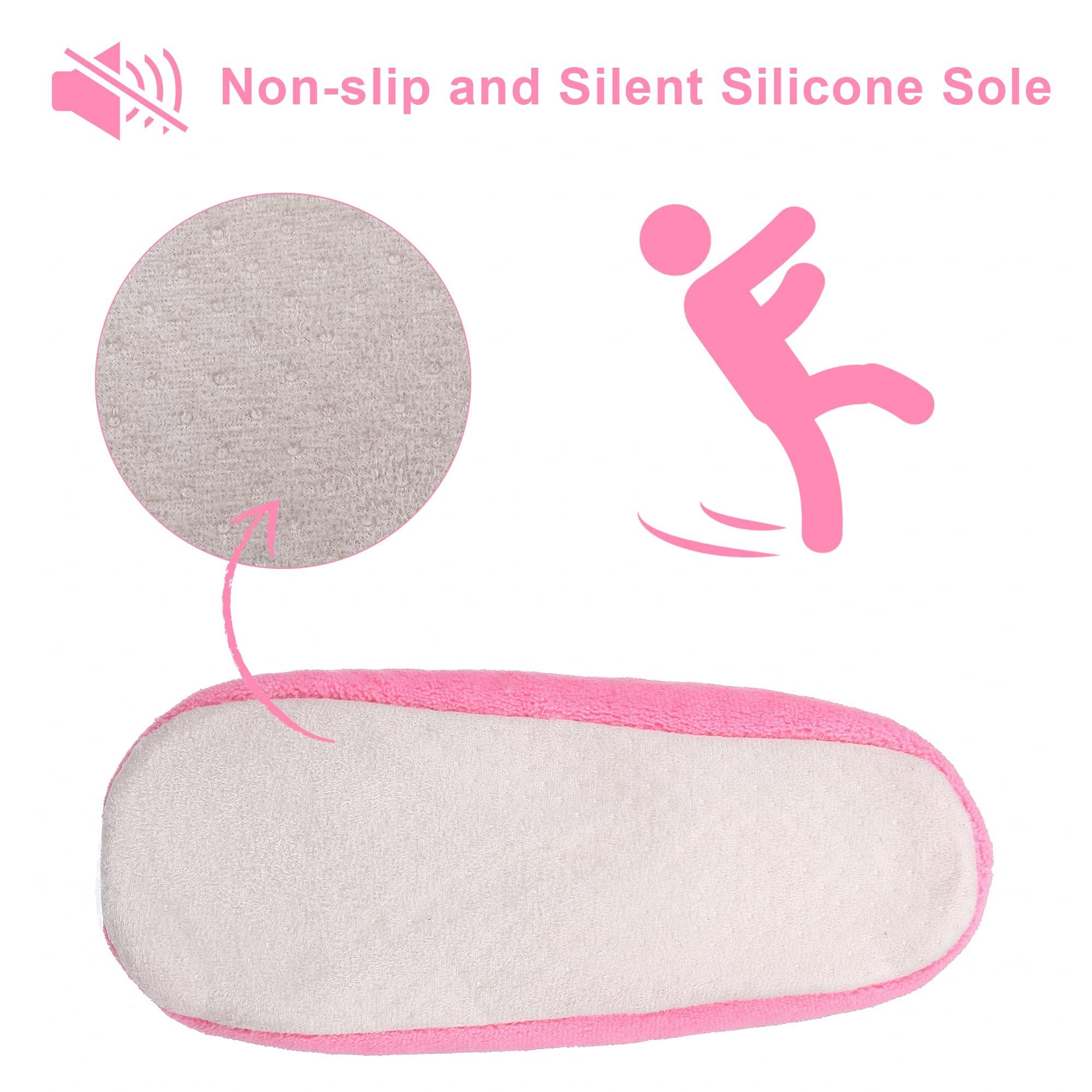 ZYZX ZYZX Slipper Socks with Grippers for Women/Winter Fuzzy Non Slip Dachshund Soft Sole House Slippers/Fleece-lined Indoor Socks/Gifts for Dog Lovers