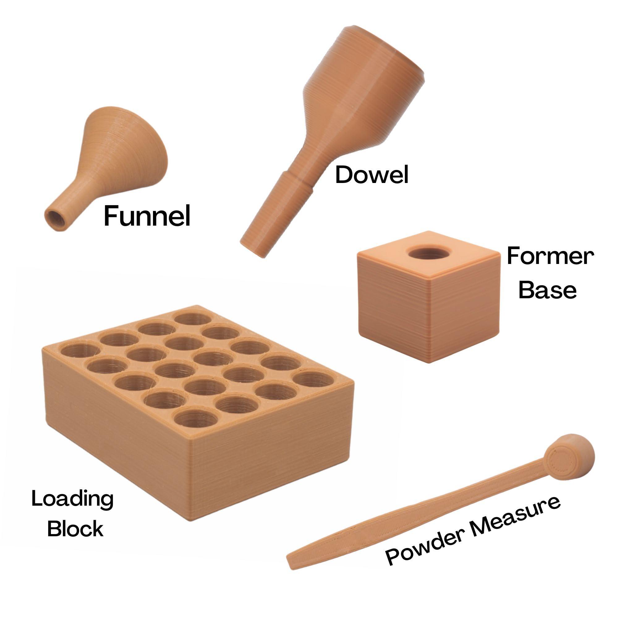 CartridgeKits 31 Cal. Paper Cartridge Former Deluxe Kit for Black Powder Percussion Revolver