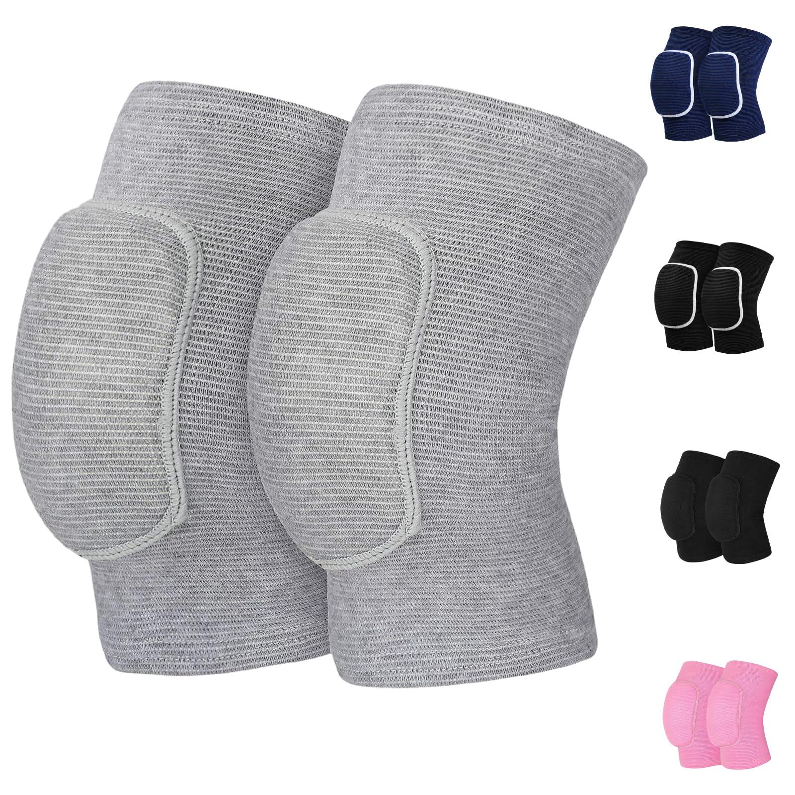 HISFFOG HISFFOG Volleyball Knee Pads for Women, Men, Youth, Girls, Kids, Knee Brace for Volleyball Basketball Football Dance Yoga Tennis Running Cycling Workout Climbing Wrestling