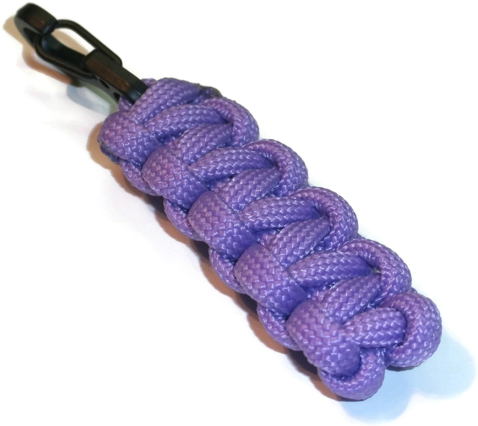 RedVex RedVex Paracord Heavy Duty Zipper Pulls - (Qty-5) Choose Your Size and Color (Lavendar-3inch)