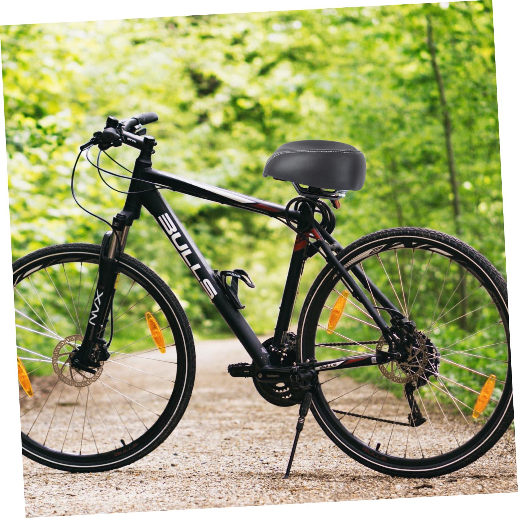 KOMBIUDA KOMBIUDA Ergonomic Absorption Saddle Bike Seat Comfortable Bike Seat Cover for Indoor/Outdoor Cycling