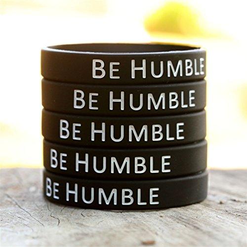 SayitBands SayitBands 5 Be Humble Silicone Wristband Bracelets