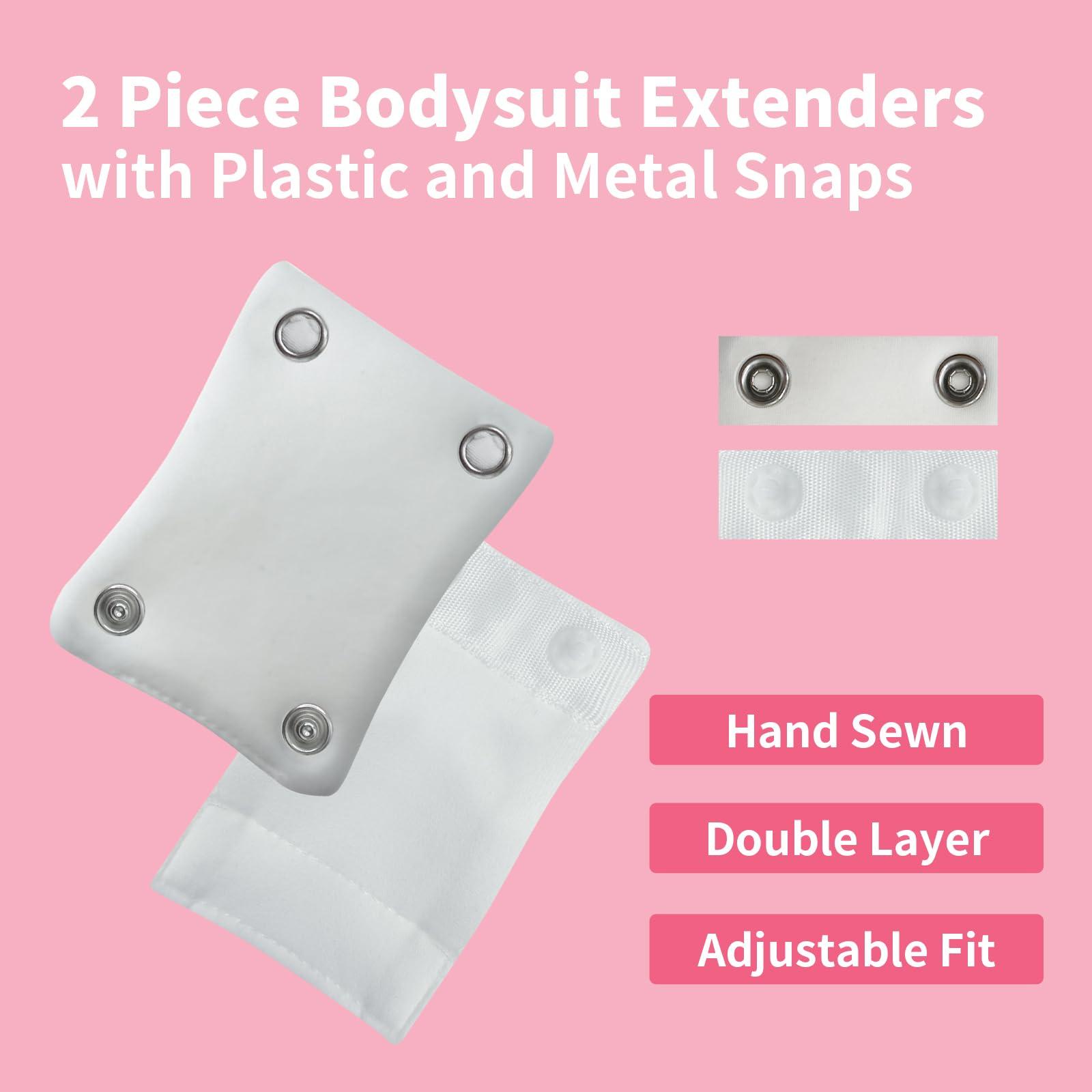 Liebster Liebster Women's Shapewear Bodysuit Extender - Plastic and Metal Snaps for Adjustable Fit & Comfort