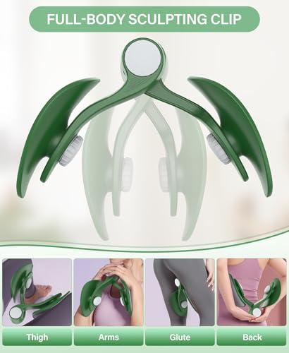 TINRIEF TINRIEF Thigh Master Hip Trainer Exercise Equipment, Pelvic Floor Trainer, Kegel Trainer for Postpartum Rehabilitation, Trimmer Inner Thigh, Thigh Workout Equipment (Dark Green)