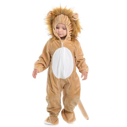 HSCTEK HSCTEK Baby Lion Costume, Infant Lion Costume for Baby Boys Girls, Baby Halloween Costume for Toddler Newborn 6-9Months