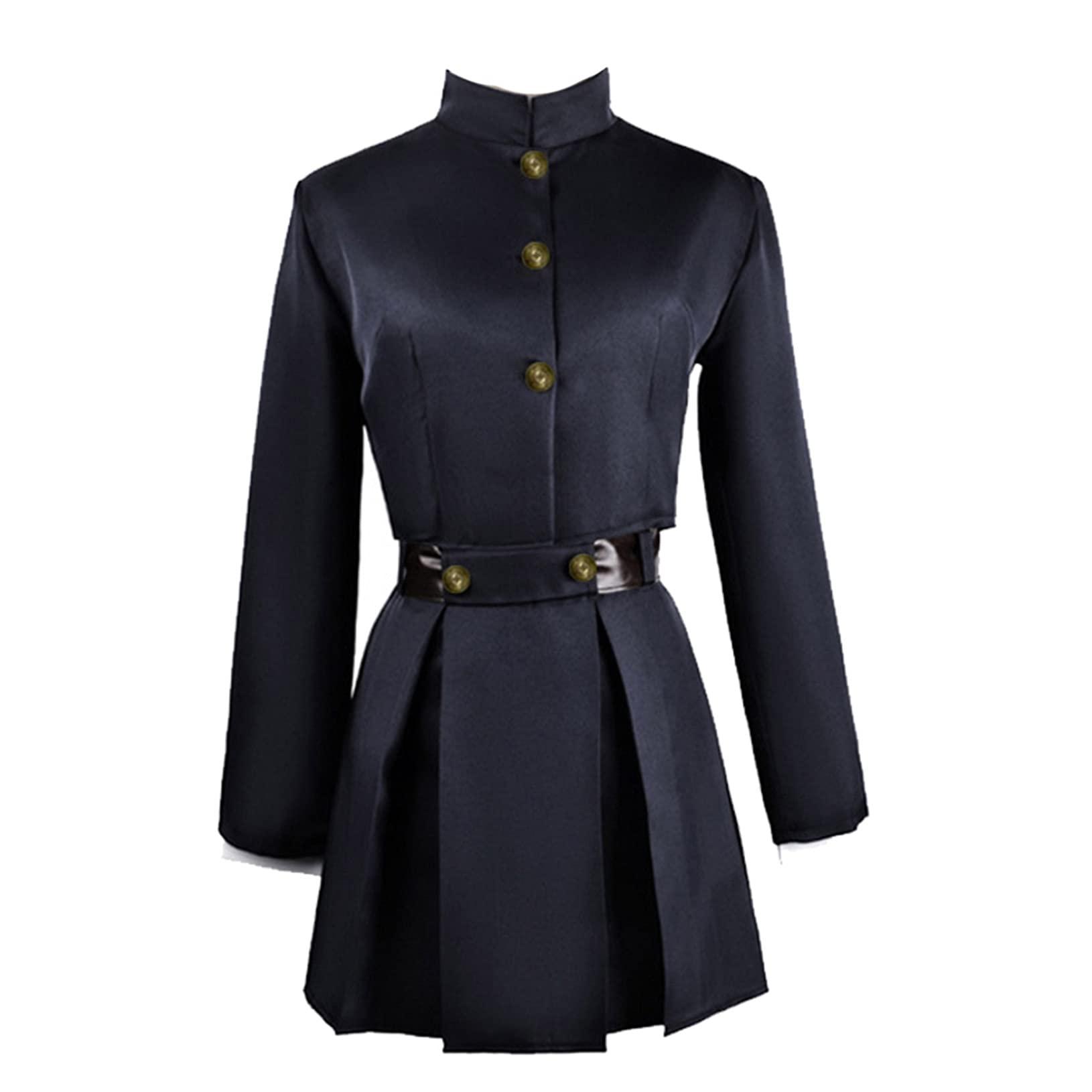 ACSUSS ACSUSS Womens Anime Yuji Itadori Megumi Fushiguro Ryomen Sukuna Kimono Uniform Cosplay Costume Black XX-Large
