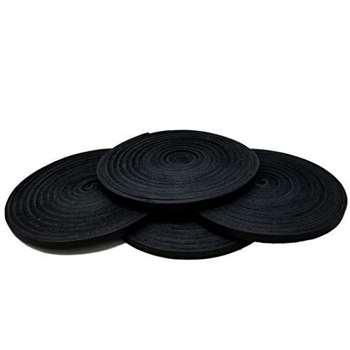 TOFL TOFL Softball and Baseball Glove Laces | Mitt Lace Glove Repair Lacing for Catchers Glove | Leather Laces Only Without Lacing Needle| Black 4