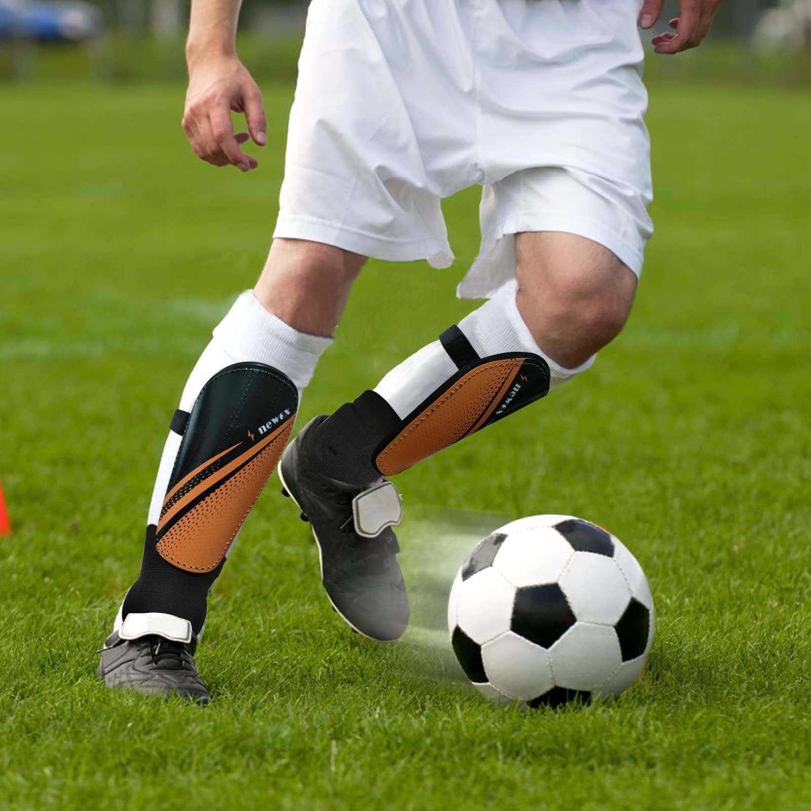 newox newox Soccer Shin Guards Youth - Protection Girls Shin Guards Soccer Youth - Soccer Sleevers Shin Pads - Soccer Shin Guards for Kids 3-16 Years Old Girls Boys Toddler