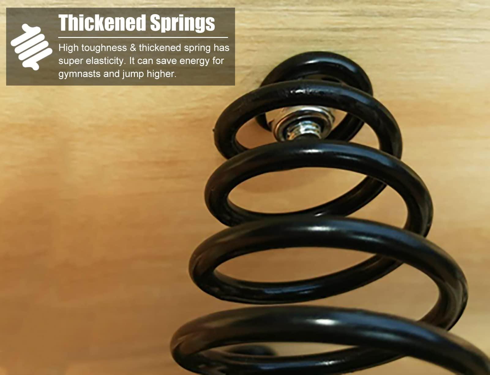 SGUM-LKSR Kids Gymnastics Equipment Springboard, Home Junior Spring Board, Beginning Gymnasts Vault Springboards, for Beginner Little Children Teen