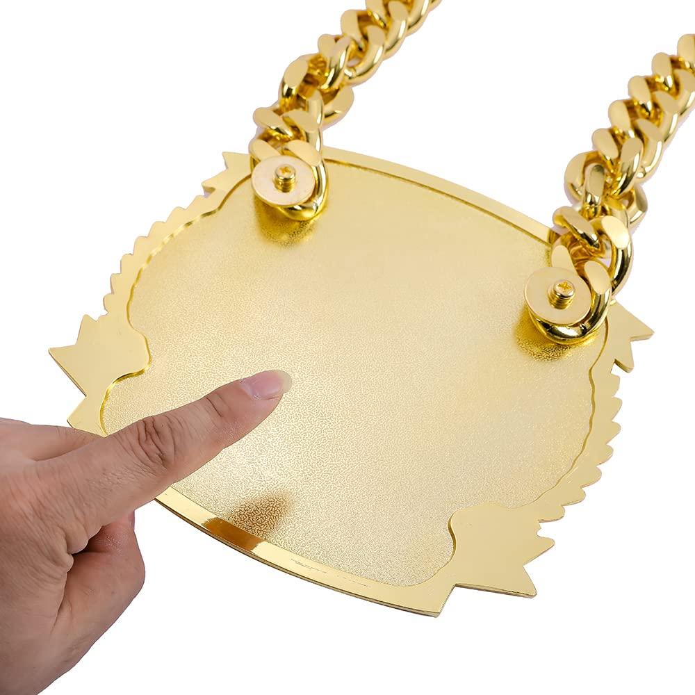 guancrown guancrown Custom Fantasy Football Championship Belt,Championship Belt Award, Champ Chains Award Winner Prize Trophy