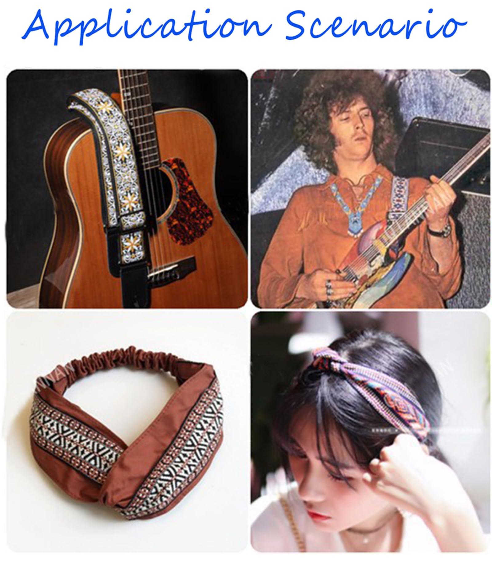 KIMPUDSEN KIMPUDSEN Cotton Webbing, Classic 1.5 Inch 2 Inch Heavy Duty Webbing Straps Perfect for Crafts and Sewing, Purse Strap, Belts