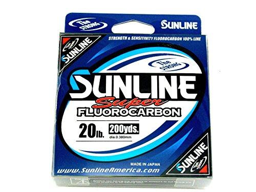 Sunline Sunline Super Fluorocarbon Fishing Line ( Clear, 20-Pounds/200-Yards)
