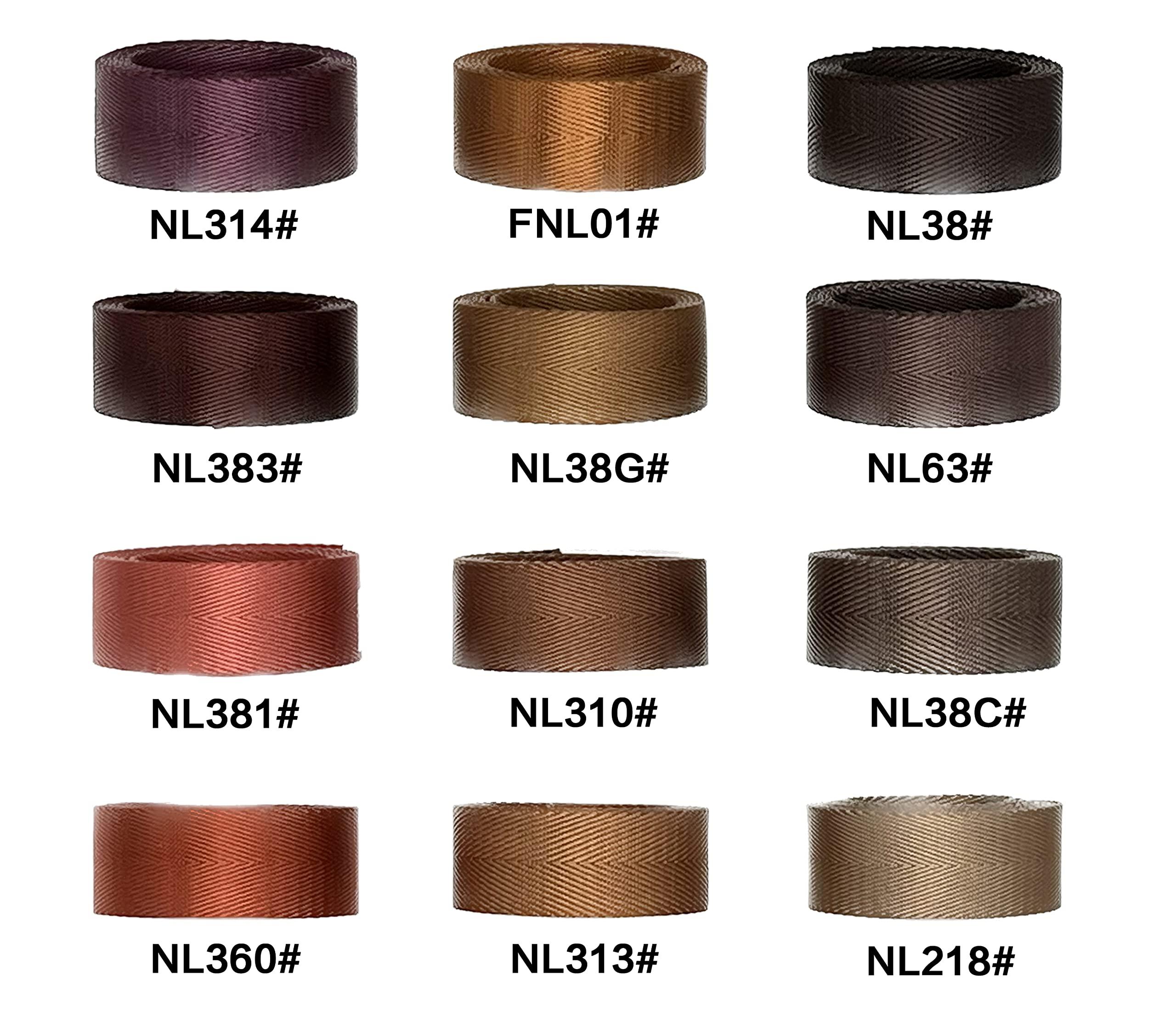 3dancraftit 3dancraftit Nylon Webbing Ribbon Sold by The Yard Heavy Weight Strap Replacement Colored 6 Size to Choose ZA63-1Y