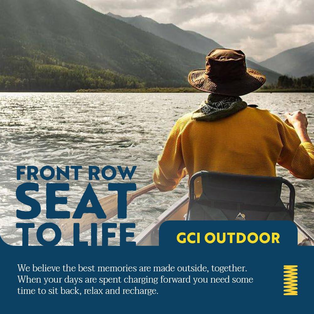 GCI Outdoor GCI Outdoor SitBacker Adjustable Canoe Seat with Back Support