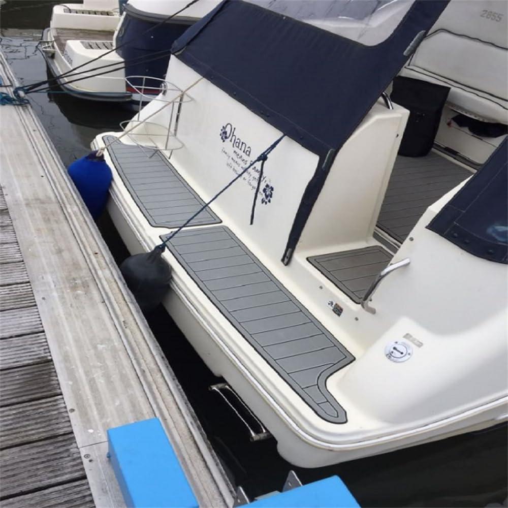 Algasan Algasan Boat EVA Faux Teak Decking Floor Compatible with Bayliner Element XL Cockpit Boat EVA Foam Faux Teak Deck Floor Pad Mat Flooring