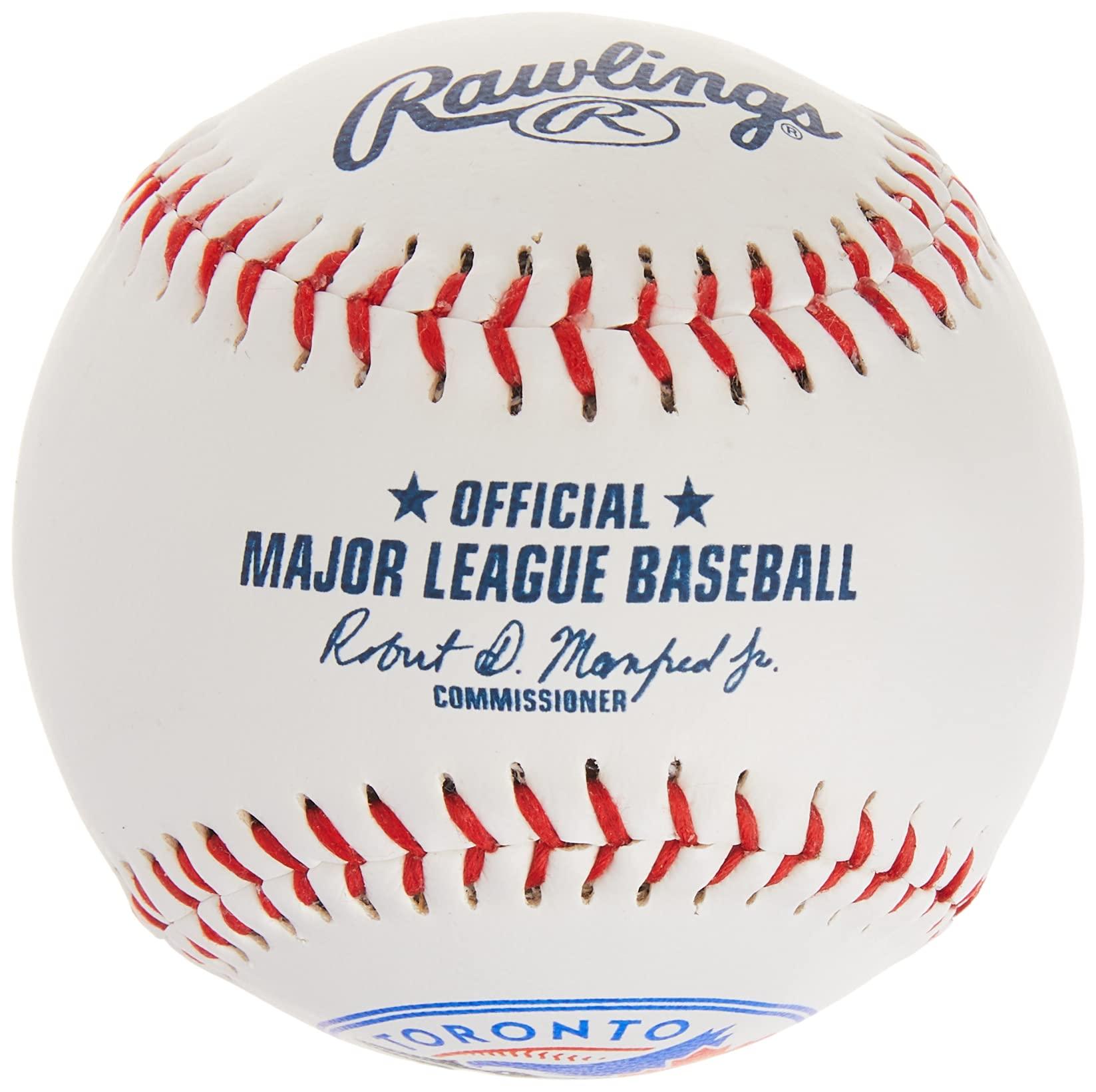 Rawlings Rawlings | MLB Team Logo Baseball | Toronto Blue Jays | Official | White