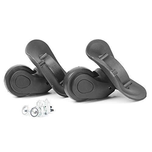 GZYF GZYF Replacement Luggage Wheel Repair Suitcase Bag Spinner Wheel for Universal Travel Luggage W041, Black Large