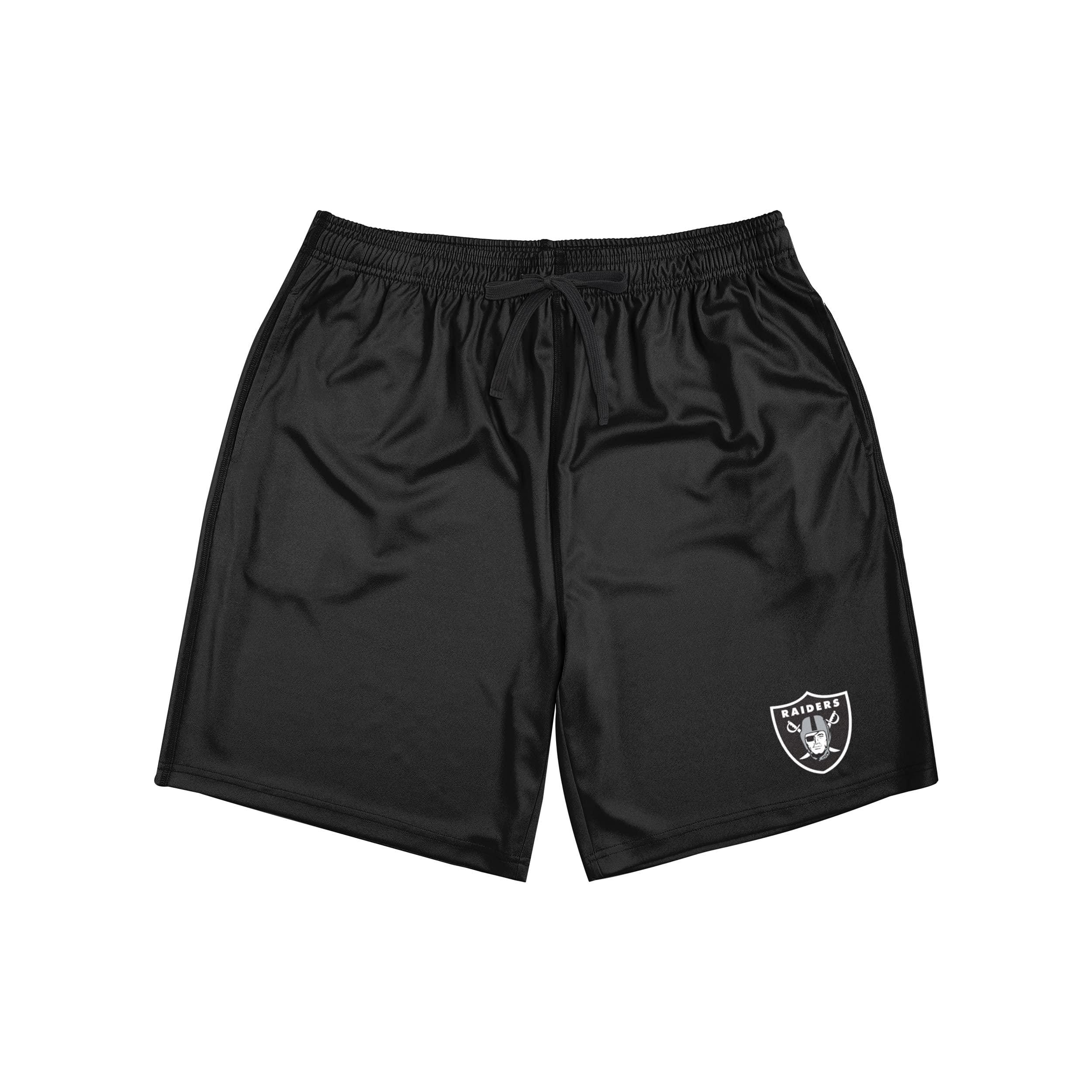 FOCO FOCO Las Vegas Raiders NFL Mens Team Workout Training Shorts - M