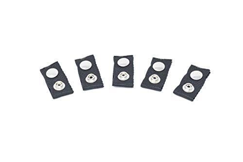 Sero Innovation Sero Innovation Boat Cover Snap Extender - Black - Extension Size, 3\" - Built in Finger Loops. Extend The Life of Your Boat top Canvas! 5 Pack