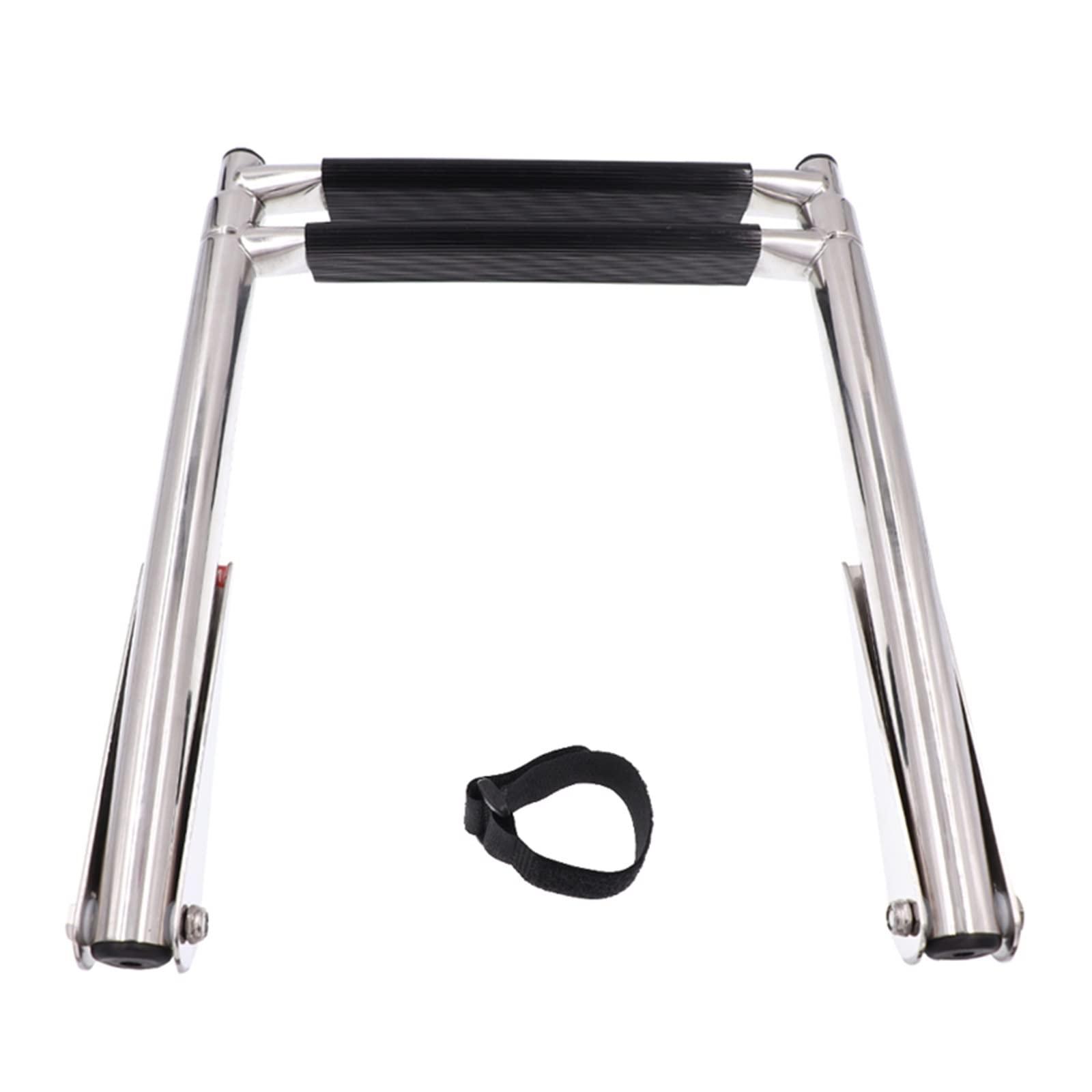 MObyat Boat Ladder Over Platform Telescopic Ladder for Deck Outboard Swim Platform Folding Ladders