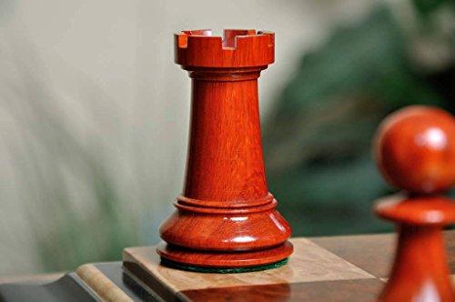 The House of Staunton The House of Staunton - The Isernia Luxury Chess Set - Pieces Only - 4.4" King - Blood Rosewood