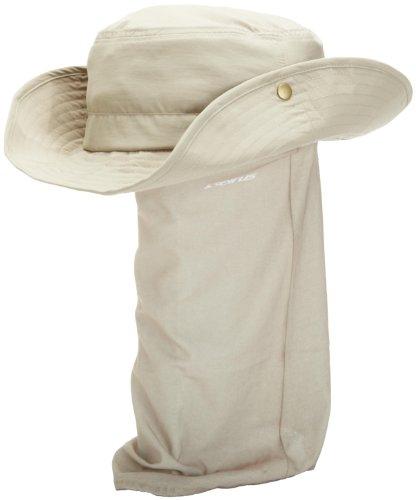 Seirus Innovation Seirus Innovations Quick Shade Floppy Hat with UV Protection for Head, Face, and Neck (Tan Solid, Small/Medium), Tan Solid, Small/Medium