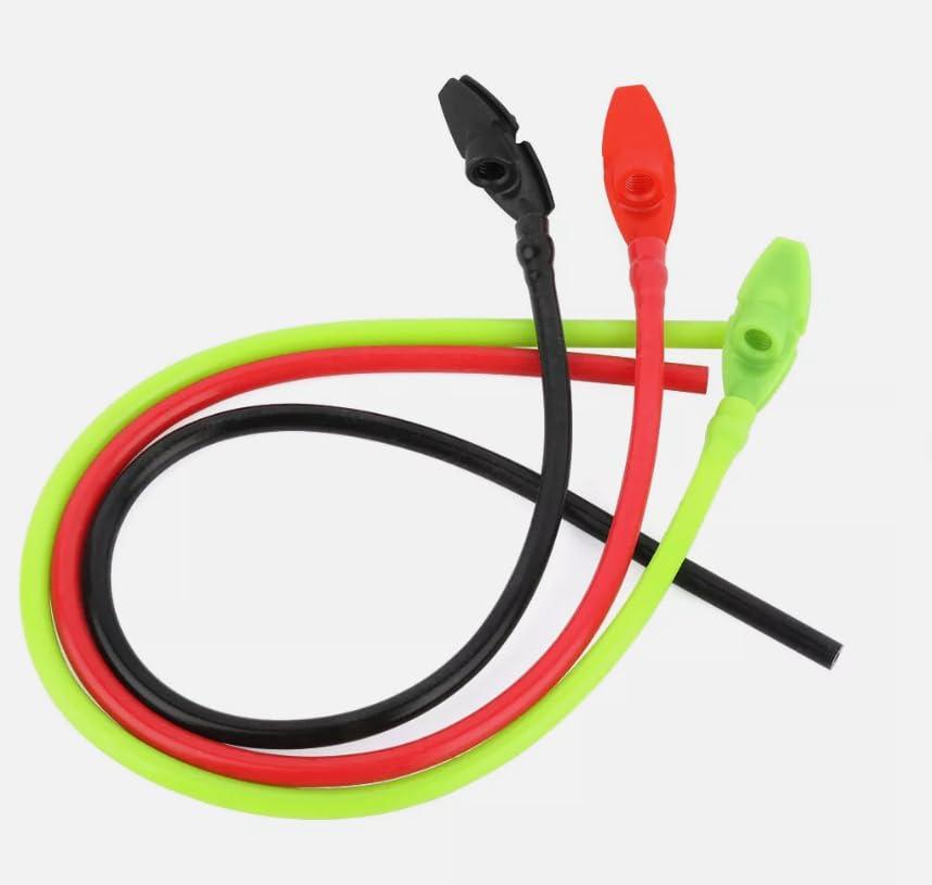 Cuoyuqie Cuoyuqie 1pcs Compound Bow Tube Peep Sight Hole Rubber Tubing Line Archery Hunting Target (Black 1pcs)