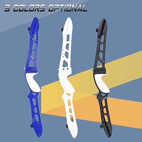 SinoArt SinoArt 68\" Metal Riser Takedown Recurve Bow Adult Archery Competition Athletic Bow Weights 20-36Lbs Right Handed Archery Kit (36Lbs, Blue)