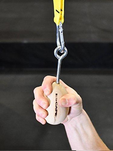Escape Climbing Escape Climbing Power Egg | Premium Training Tool for Rock Climbing and Bouldering | Hardcore Workout Develops Grip Strength and Conditioning | Improves Health and Fitness
