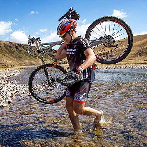 Boncas Boncas Adjustable Bike Rack Strap 24\" Bicycle Wheel Stabilizer Straps with Innovative Gel Grip Keep The Bicycle Wheel from Spinning - Black 4 Pack