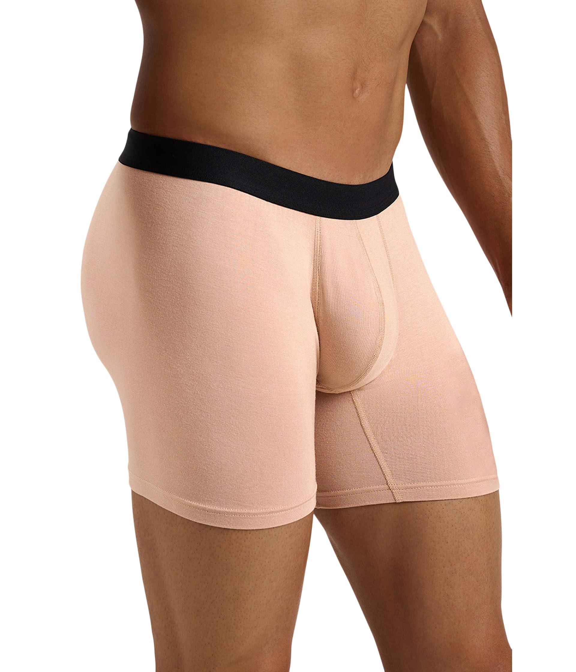 MeUndies MeUndies Boxer Briefs Classic Underwear for Men 92% MicroModal Fabric Modal Lined Pouch Sand Dune 2XL One Size